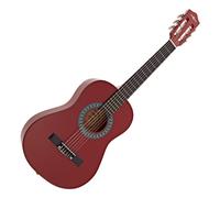 Junior 1/2 Classical Guitar by Gear4music Red
