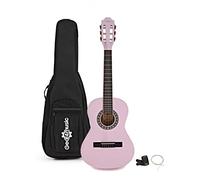 Junior 1/2 Classical Guitar Pack, Pink, by Gear4music