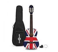 Junior 1/2 Classical Guitar Pack Union Jack by Gear4music