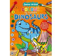 Junior Artist Colour By Numbers: Dinosaurs