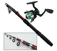 Junior/Beginners 2m Fishing Rod & Reel Set. Kit Includes Rod, Reel, Line & Holder. Suitable for Novices and Children/Kids.