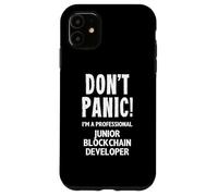 Junior Blockchain Developer Case for iPhone 11