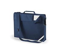 JUNIOR BOOK BAG SCHOOL BAG WITH STRAP - 5 COLOURS (FRENCH NAVY)