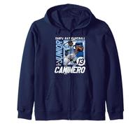 Junior Caminero | Tampa Bay MLB Baseball Player | MLBJCA203M Zip Hoodie