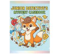 junior detective's mystery casebook: cute animal coloring book for kids