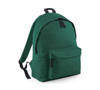 Junior Fashion School Backpack - Bottle Green - Bottle Green