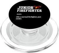 Junior Firefighter Boy Fire Academy Youth Future Firefighter PopSockets PopGrip for MagSafe