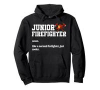 Junior Firefighter Boy Fire Academy Youth Future Firefighter Pullover Hoodie