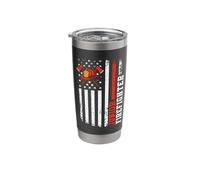 Junior Firefighter Boy Fire Academy Youth Future Firefighter Stainless Steel Insulated Tumbler