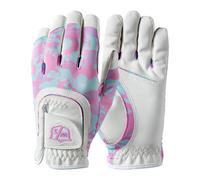 Wilson Staff Kids White And Pink Camouflage Fit All Junior Golf Glove, One Size | American Golf