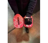 Junior Focus Pads and Boxing Gloves for Kids - Punching Mitts Hook & Jab Training Set for MMA, Kickboxing, Muay Thai, Karate, Taekwondo, Punch Bag Practice