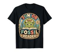 Junior Fossil Reader Kids Dinosaur Reading T-Shirt