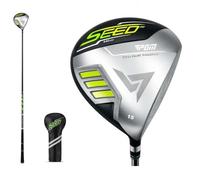 Junior Golf Driver Set for Boys and Girls, Right Hand Graphite Shaft Wood Club, Lightweight Practice Equipment with Head Cover for Improved Swing Control