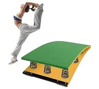 Junior Gymnastics Springboard for Vault, Heavy Duty Pro Curved Design with Steel Spring and Anti-Skid Jump Pad, Durable Training Equipment for Gymnastics