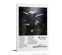 Junior H $ad Boyz 4 Life IIWaterproof Poster Art Living Room Wall Bedroom Decoration Home Office And Gift Preparation Exquisite Gifts for Giving to People16x24inch(40x60cm)Junior H $ad Boyz 4 Life II