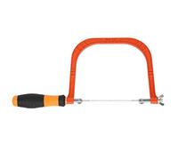 Junior Hacksaw, 12.2 inch U-Shape Hand Saw Aluminum Alloy Mini Coping Saw with Saw Blade Handle Glass Wood Cutting Tool for Jewelry Making