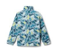 Columbia Youth Unisex Helvetia 2 Printed Half Snap Fleece, Fleece Pull Over, Crushed Blue Sisters, Everblue, XS