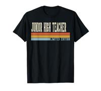Junior High Teacher Week Retro Vintage Back to School Day T-Shirt