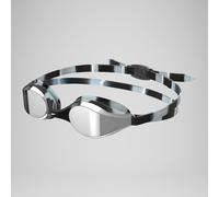 Speedo Unisex-Youth Hyper Flyer Swimming Goggles| Comfortable Fit | Adjustable Design | Anti-fog | Anti-leak Goggles, Sna Silver, One Size