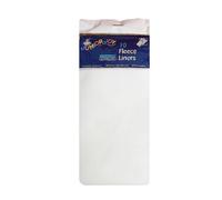 Fleece Liners Pack of 10 (White) - 6231WH