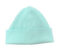 Junior Joy Baby Cotton Hat, Soft Breathable Infant Cap for Newborn Babies, Comfortable Everyday Baby Hat, Size 2, 1 Pack Mint