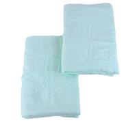 Junior Joy Cot Bed Flannelette Sheet - 2 Pack - 140 x 180 cm - 100% Cotton - Super Soft Baby Cot Sheets - Mint