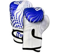 Junior/kids Boxing Gloves Punching Mitts, MMA, Mauy Thai, Boxing Head Guard Face Protector Head Guard Boxing MMA Muaythai Workout Practice (Blue)