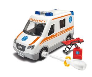 Junior Kit Ambulance 1:20 Plastic Model Kit REVELL
