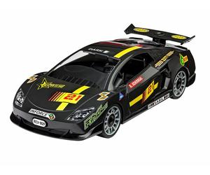 Junior Kit Racing Car Black 1:20 Plastic Model Kit REVELL