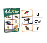 Junior Learning 44 Sound Cards Teaching Aid Flashcard