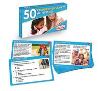 Junior Learning 50 Comprehension Activities | Literacy Activity Flashcards, Teaching Resources, For Classroom and Home School Use | Ages 6-9+, Year 2-5, Key Stage 2