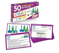 Junior Learning 50 Place Value Activities | Numeracy Activity Flashcards | Ages 5-8, Year 1-3, Key Stage 1
