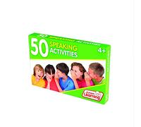 Junior Learning 50 Speaking Activities | Literacy Activity Flashcards | Ages 4-6, Reception - Year 1, Key Stage 1