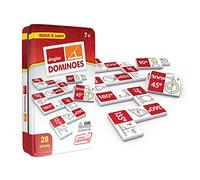 Junior Learning Angles Dominoes | Numeracy Match and Learn Game | 28 Pieces in a Durable Collectors Tin | 1-4 Players, Ages 7-9+, Year 5-6