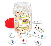 Junior Learning CVC Tri-Blocks Tub Word Building Set