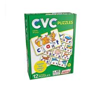 Junior Learning JL240 CVC Puzzles, Green