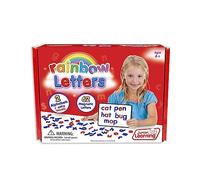 Junior Learning Rainbow Letters - Print Magnetic, Perfect for Building CVC Words, Ages 4-5, Reception - Year 1, Key Stage 1,Red,Large