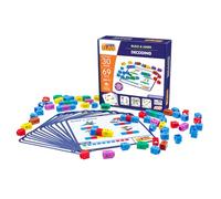 Junior Learning: Rainbow Phonics Blox: Decoding - Phase 3 - Build & Learn, 30 Activity Cards, Color Coded Blocks, Reading Development, Kids Ages 5+