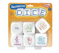 Junior Learning Sentence Dice | Educational Resource for Classroom or Home School Use | Topics: Noun, Verb, Preposition | Ages 5-8, Year 2-3