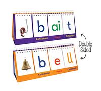 Junior Learning Spelling Flips | Educational Flip Chart, Topics: CVC and Digraph | Ages 4-5, Year 1, Key Stage 1