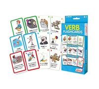 Junior Learning Verb Flashcards | 3 Decks of 54 cards | Topics: Irregular Verbs, Regular Past Tense and Active and Passive Verbs | Ages 6-9+, Year 5-6, Key Stage 2, M