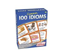 Junior Learning100 Common Idioms | Helps to Understand the Literal and Figurative Meanings of Idioms | Ages 6 - 9+, Year 2 - 6