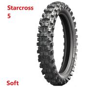 Michelin Moto Starcross® 5 Soft 49m Tt Nhs Off-road Tire Black 90 / 100 / R14