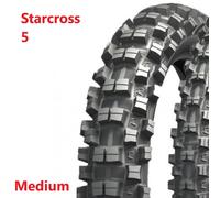 Michelin Moto Starcross® 5 Medium 51m Tt Nhs Off-road Tire Black 90 / 100 / R16