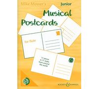 Junior Musical Postcards Flute Music and CD