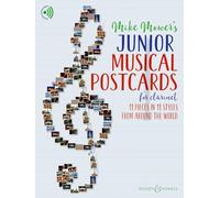 Junior Musical Postcards for Clarinet: 11 pieces in 11 styles from around the world. clarinet.