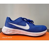 NIKE Unisex Nike Revolution 6 Nn (Gs) Gymnastics Shoe, Game Royal White Black, 5 UK