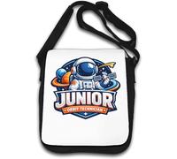 Junior Orbit Technician Space Explorer Badge Shoulder Bag White