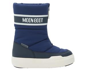 Junior Park Zip High Boots - unisex - Moon Boot - Kids Boots - Blue - 34 EU - Kids 34 EU