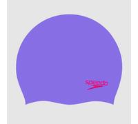 Junior Plain Moulded Silicone Cap Purple - One Size Purple/Red One Size